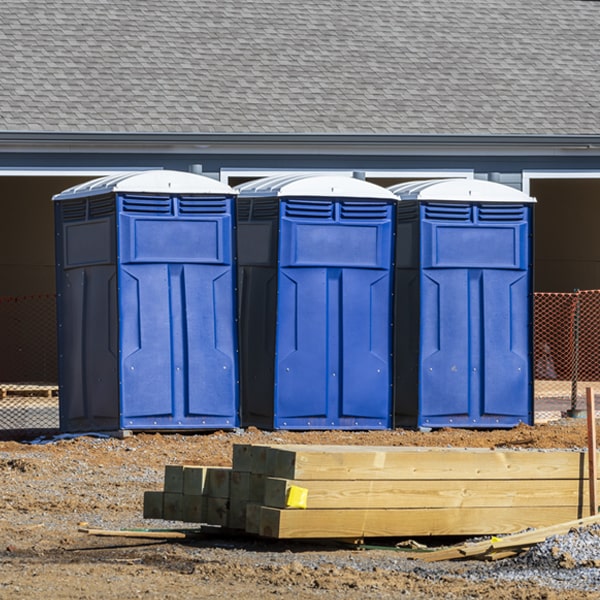 what is the cost difference between standard and deluxe porta potty rentals in Canvas WV